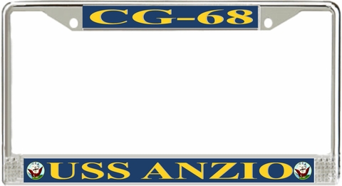 USS Anzio CG-68 License Plate Frame