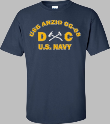 USS ANZIO CG-68 Rate DC Damage Controlman T-Shirt