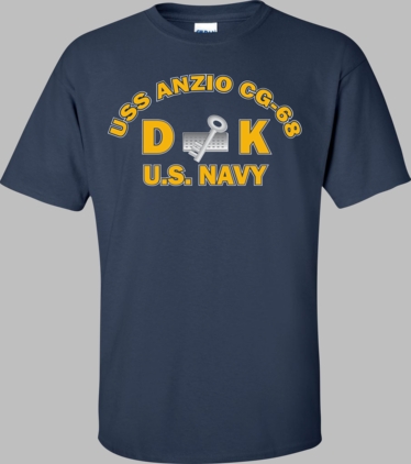 USS ANZIO CG-68 Rate DK Disbursing Clerk T-Shirt