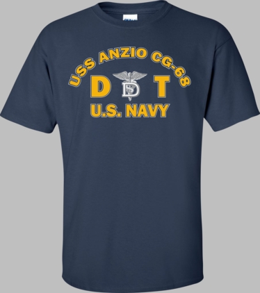 USS ANZIO CG-68 Rate DT Dental Technician T-Shirt