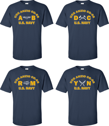 USS ANZIO CG-68 Rates Apparel