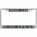 USS Apex MSF-142 License Plate Frame