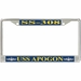 USS Apogon SS-308 License Plate Frame