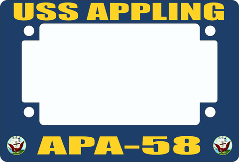 USS Appling APA-58 Motorcycle Frame
