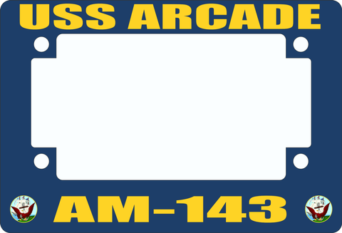 USS Arcade AM-143 Motorcycle Frame