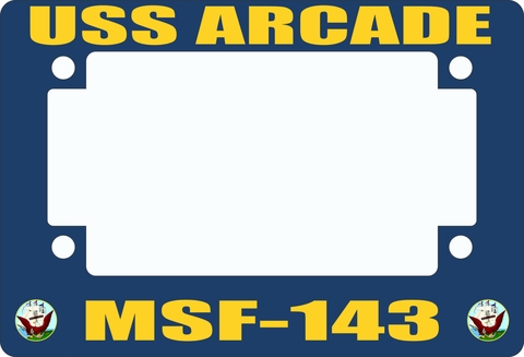 USS Arcade MSF-143 Motorcycle Frame
