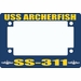 USS Archerfish SS-311 Motorcycle Frame