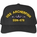 USS Archerfish SSN-678 with Dolphins Custom Embroidered Cap