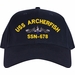 USS Archerfish SSN-678 with Dolphins Custom Embroidered Cap