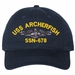 USS Archerfish SSN-678 with Dolphins Unstructured Dad Cap