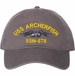 USS Archerfish SSN-678 with Dolphins Unstructured Dad Cap