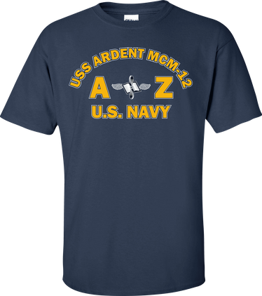 USS ARDENT MCM-12 Rate AZ Aviation Maintenance Administrationman T-Shirt