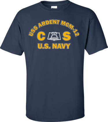 USS ARDENT MCM-12 Rate CS Culinary Specialist T-Shirt