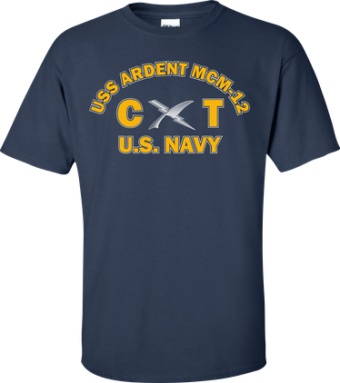 USS ARDENT MCM-12 Rate CT Cryptologic Technician T-Shirt