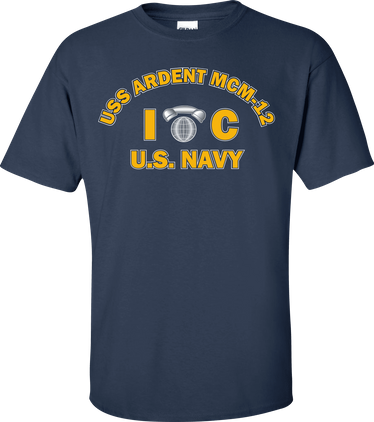 USS ARDENT MCM-12 Rate IC Interior Communications Electrician T-Shirt
