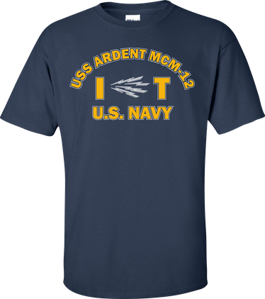 USS ARDENT MCM-12 Rate IT Information Systems Technician T-Shirt