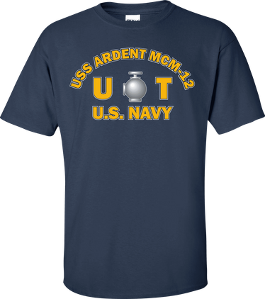 USS ARDENT MCM-12 Rate UT Utilitiesman T-Shirt