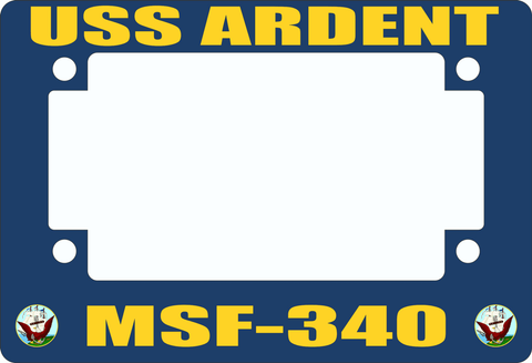 USS Ardent MSF-340 Motorcycle Frame