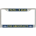 USS Argonaut SS-166 License Plate Frame