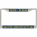 USS Argonaut SS-166 License Plate Frame