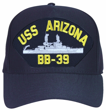 USS Arizona BB-39 Ship Cap