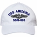 USS Arizona SSN-803 with Dolphins Unstructured Dad Cap