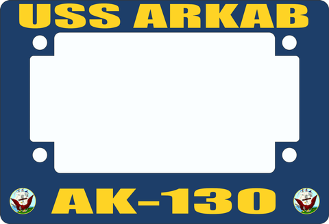 USS Arkab AK-130 Motorcycle Frame