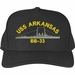 USS Arkansas BB-33 Custom Embroidered Cap