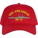 USS Arkansas BB-33 Custom Embroidered Cap
