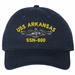 USS Arkansas SSN-800 with Dolphins Unstructured Dad Cap