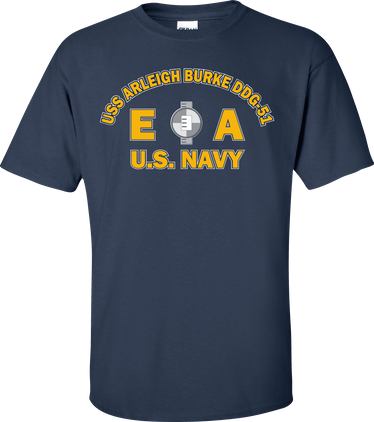 USS ARLEIGH BURKE DDG-51 Rate EA Engineering Aide T-Shirt
