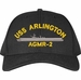 USS Arlington AGMR-2 Custom Embroidered Cap