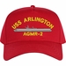 USS Arlington AGMR-2 Custom Embroidered Cap