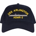 USS Arlington AGMR-2 Custom Embroidered Cap