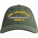 USS Arlington AGMR-2 Custom Embroidered Cap