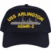 USS Arlington AGMR-2 Custom Embroidered Cap
