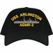 USS Arlington AGMR-2 Custom Embroidered Cap