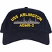 USS Arlington AGMR-2 Custom Embroidered Cap