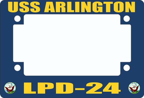 USS Arlington LPD-24 Motorcycle Frame