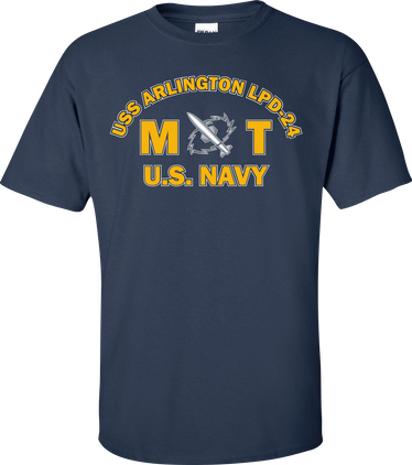 USS ARLINGTON LPD-24 Rate MT Missile Technician T-Shirt
