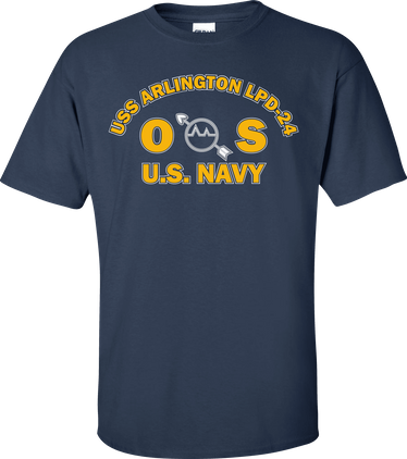 USS ARLINGTON LPD-24 Rate OS Operations Specialist T-Shirt