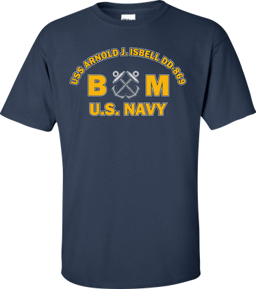 USS ARNOLD J. ISBELL DD-869 Rate BM Boatswains Mate T-Shirt