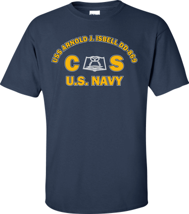USS ARNOLD J. ISBELL DD-869 Rate CS Culinary Specialist T-Shirt