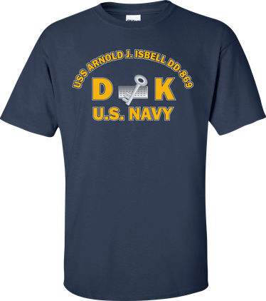 USS ARNOLD J. ISBELL DD-869 Rate DK Disbursing Clerk T-Shirt