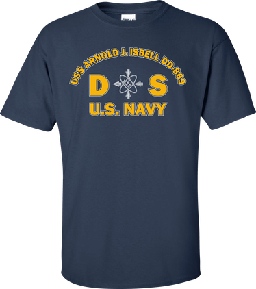 USS ARNOLD J. ISBELL DD-869 Rate DS Data Systems Technician T-Shirt