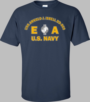 USS ARNOLD J. ISBELL DD-869 Rate EA Engineering Aide T-Shirt