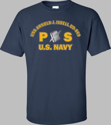 USS ARNOLD J. ISBELL DD-869 Rate PS Personnelman T-Shirt