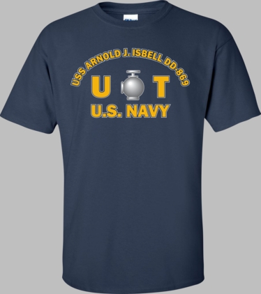 USS ARNOLD J. ISBELL DD-869 Rate UT Utilitiesman T-Shirt