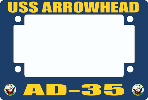 USS Arrowhead AD-35 Motorcycle Frame