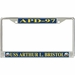 USS Arthur L. Bristol APD-97 License Plate Frame